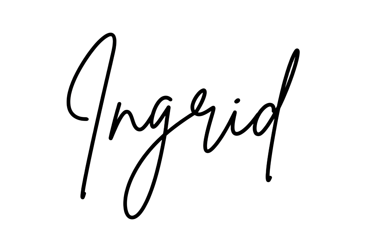 Firma de Ingrid